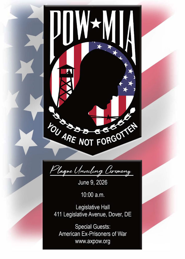 POW * MIA - You are not forgotten - plaque unveiling ceremony.